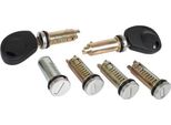 4X Cilindro Serratura Porta Sinistra Destra + 2X Chiave Per Iveco Daily 99-06