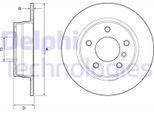 2X Disco Freno Delphi BG2624 Per Bmw 3 Sedan (E46) 3 Touring (E46) 60Mm