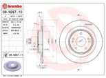 2X Disco Freno Brembo 08.N267.11 Adatto A Peugeot 4008 Suv 36Mm 302Mm