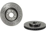 2X Disco Freno Brembo 09.5180.3X Per Fiat Bravo Ii (198) Stilo (192) 44Mm 281Mm