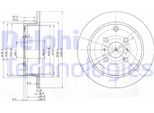 2X Disco Freno Delphi BG3867 Per Toyota Yaris Hatchback (_P1_) 55 5Mm 269Mm