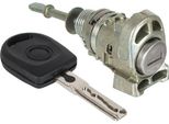 Cilindro Serratura Porta Front Left + Chiave Per Vw Touran 1T Dal 2003-2015
