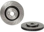 2X Disco Freno Brembo 09.B805.11 Per MERCEDES-BENZ Classe M (W166) 55Mm
