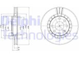 2X Disco Freno Delphi BG2443 Per Opel Astra F Cc (T92) Vectra B (36_) 41Mm
