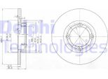 2X Disco Freno Delphi BG3551 Per Chevrolet Matiz (M200 M250) 35 5Mm 236Mm
