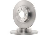 2X Disco Freno Delphi BG2411 Per Fiat 500 (312) Punto (188) 500 C (312) 40 5Mm