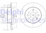2X Disco Freno Delphi BG3403 Per Opel Meriva A (X03) Astra H Caravan (A04) 42Mm