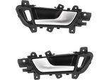 Maniglia Interna Porta Argento Sinistra + Destra Anteriore Per Audi A4 B8 8K 07-15 / A5 8T 07-17
