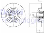 2X Disco Freno Delphi BG9023RS Per Renault Espace Iv (JK0/1_) 82 2Mm 300Mm