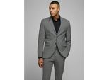 Jack & Jones 12141107, Spandex, Poliestere, Lana, Grigio