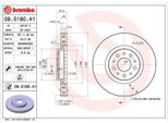 2X Disco Freno Brembo 09.5180.41 Per Fiat Tipo Hatchback (356_) 44Mm 281Mm