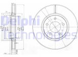 2X Disco Freno Delphi BG3716 Per Jeep Cherokee (Kj) Per Dodge Caravan (Rg_)