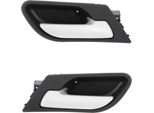 Maniglia Interna Porta Argento Sinistra + Destra Anteriore Per Bmw X5 E53 Dal 1999-2006