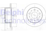 2X Disco Freno Delphi BG4099 Per Opel Movano C Pianale / Telaio (U9) 80Mm
