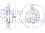 2X Disco Freno Delphi BG3657 Per Vw Passat Variant (3B6) Passat (3B3) 46Mm