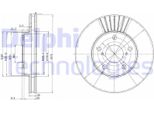 Disco Freno Delphi BG3856 Per Toyota Rav 4 Ii (CLA2_ XA2_ ZCA2_ ACA2_)