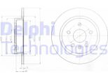 2X Disco Freno Delphi BG4188 Per Opel Insignia Caravan Insignia 48Mm 292Mm