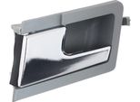 Maniglia Porta Anteriore Sinistra Lato Guida Grigio + Cromo Per Vw T4 Iv Dal 1990-2003