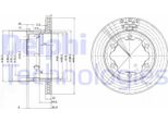 Disco Freno Delphi BG3399 Per Vw Lt 28-46 Ii (2DA 2DD 2DH)