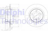 2X Disco Freno Delphi BG3960 Per Bmw 3 Berlina (E90) 1 Hatchback (E87) 296Mm