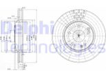 2X Disco Freno Delphi BG3396 Per MERCEDES-BENZ Classe C Modello T (S203)