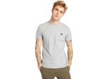 Timberland Dunstan River Slim Maglietta A Maniche Corte Grigio S Uomo Grigio S