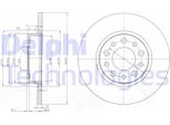 2X Disco Freno Delphi BG3994 Per Fiat 500X (334_) Per Jeep Compass (Mp M6)