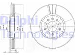 2X Disco Freno Delphi BG3035C Per Vw Golf Iv Hatchback (1J1) Polo (9N_) Bora