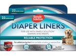 Simple Solution - Fodere Monouso Per Pannolini Per Cani Ultra Assorbenti, Confezione Da 22 Pezzi