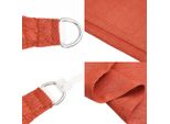 Vidaxl Tenda Da Sole 160 G/M² Rosso Terracotta 2X4,5 M Hdpe