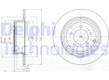 2X Disco Freno Delphi BG4169 Adatto A Peugeot 4007 (Vu_ Vv_) 4008 Suv 302Mm