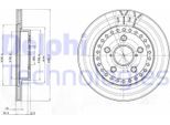 2X Disco Freno Delphi BG3536 Per Toyota Rav 4 I (SXA1_) Rav 4 (SXA1_) 46 2Mm