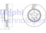 2X Disco Freno Delphi BG3784 Per Volvo XC90 I (275) V70 Iii (135) S60 I (384)