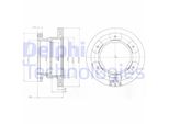 2X Disco Freno Delphi BG9069 Per Iveco Daily Vi Furgone Daily Citys Bus