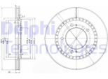 2X Disco Freno Delphi BG3821 Per Suzuki Grand Vitara Ii Suv (Jt Te Td) 29 5Mm