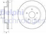 2X Disco Freno Delphi BG4779C Per Renault Koleos Ii (Hc_) 47Mm 292Mm