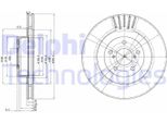2X Disco Freno Delphi BG3413 Per Subaru Forester (Sg) Forester (Sh) Xv (_Gp_)