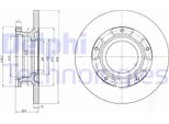 2X Delphi Disco Freno BG4008 Per Ford Transit MK-7 Van Transit MK-7 Bus
