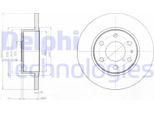 2X Disco Freno Delphi BG4165 Per Iveco Daily Vi Furgone Daily Iv Bus 69 5Mm
