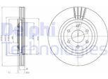 2X Delphi Disco Freno BG4176C Per Nissan NP300 Navara Pickup (D40) 38 2Mm 320Mm