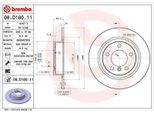 2X Disco Freno Brembo 08.D180.11 Per Mini Countryman (R60) Paceman (R61) 50Mm