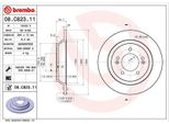 2X Disco Freno Brembo 08.C823.11 Per Kia Carens Iv 45Mm 284Mm