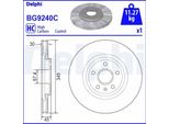 2X Disco Freno Delphi BG9240C Per Opel Insignia Caravan Insignia Cc 45Mm 345Mm