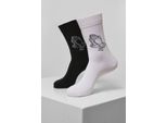 Mr. Tee Pray Hands Calzini 2-Pack Nero/Bianco - 35-38