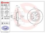 2X Disco Freno Brembo 09.D246.11 Per Subaru Outback (Br) Outback (Bs) Outback