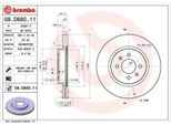 2X Disco Freno Brembo 09.D880.11 Per Hyundai I20 Iii (BC3 BI3) 44Mm 280Mm