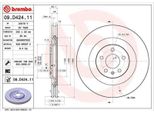 2X Disco Freno Brembo 09.D424.11 Per Vw Touareg (CR7) Per Audi Q7 (4MB) Q7 (4M)