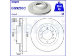 2X Disco Freno Delphi BG9200C Per Toyota Land Cruiser 150 (KDJ15_ GRJ15_)