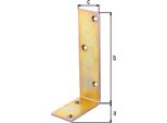 Alberts 847883 Angolo Di Trave, Zincato, Passivato A Film Spesso, 75 X 150 X 40 Mm, Set Da 20