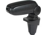 Bracciolo Centrale Bracciolo Clappable Tessile Nero Per Fiat 500 Dal 2007-2017